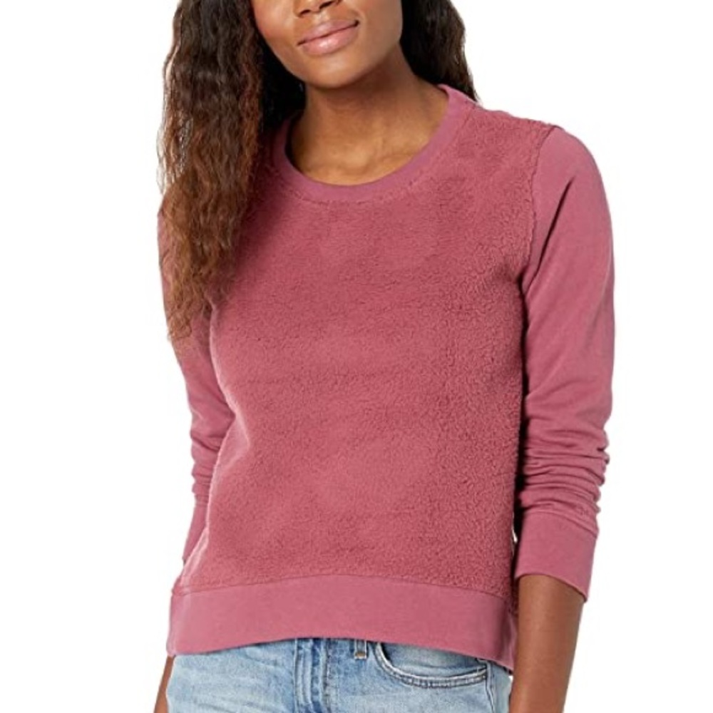 NWT Marmot Sherpa Fleece Crewneck Pullover Sweater